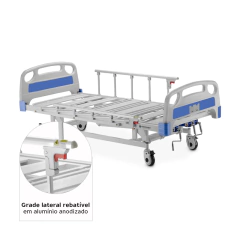 Imagem do Cama Hospitalar 3 Movimentos DX3 até 200kg - Dellamed