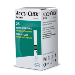 Caixa c/ 50 Tiras Reagentes Active - Accu-Chek - comprar online