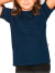 Camiseta Infantil 100% Algodão Azul Marinho - comprar online