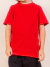 Camiseta Infantil 100% Algodão Vermelho - comprar online