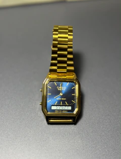 Reloj Casio Vintage “BLUE GOLD”