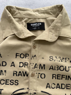 Camisa SAMPLES “EDGE SAND” (drop 15) - comprar online