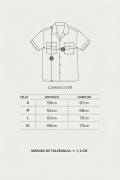 Imagen de Camisa Over "DISTRIC" (Drop 36)