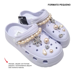 Babuche Plataforma Jibbitz Botons - comprar online