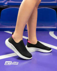 Tênis Actvitta Calce Fácil Slip On Academia - comprar online