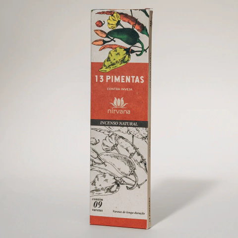 Incenso Nirvana 13 Pimentas