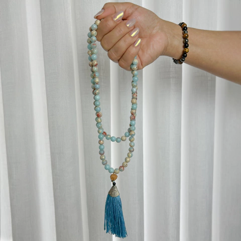 Japamala de Jaspe Imperial