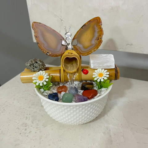 Fonte de Cristais Borboleta