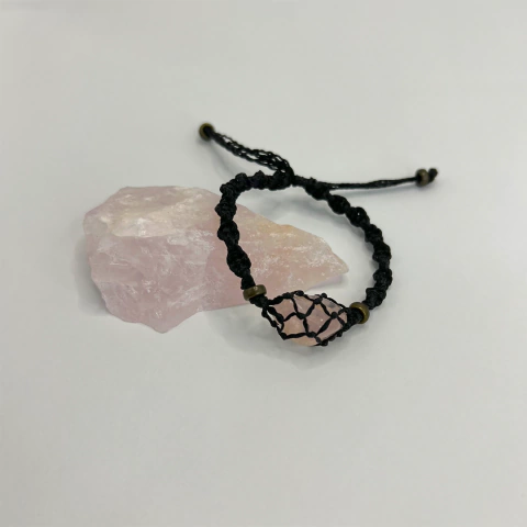 Pulseira de Quartzo Rosa - comprar online