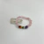 Pulseira Cascalho de Quartzo Rosa com 7 Chakras - comprar online