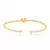 Bracelete Nó Liso – Banho de Ouro 18K