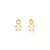 BRINCO MENINO BANHADO EM OURO 18K