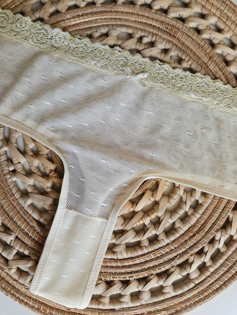 Culotteless Perséfone natural - comprar online