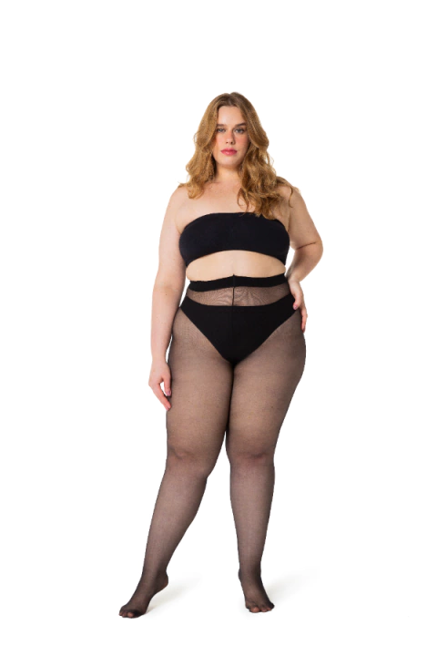 W06395 - Meia Calça Plus Size Fio 15 - Trifil