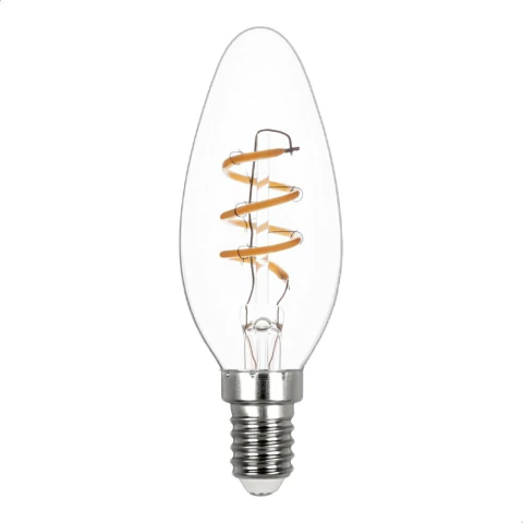 STH8384/24 - Vela Lisa Filamento Espiral 2,5W E14 2400K 220V - Stella