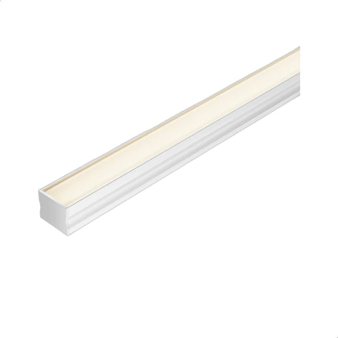 7018131 - Perfil Embutir Reto Branco 10mm 1M - Ledvance