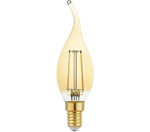 438626 - LED Vela Chama Filamento Vintage E14 2,5W 220V - Brilia