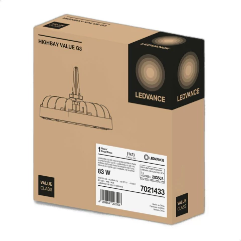 Highbay Value 83W 4000K 10790lm 7021433 - Ledvance