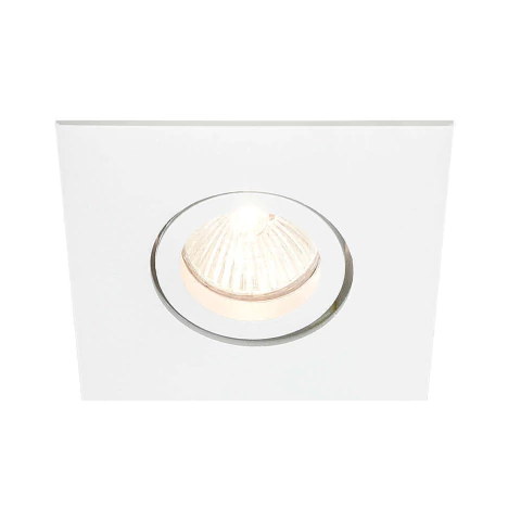 IN55501BT - EMBUTIDO LISSE II QUADRADO 1 MINI DICROICA LED 79X79X50MM - New Line