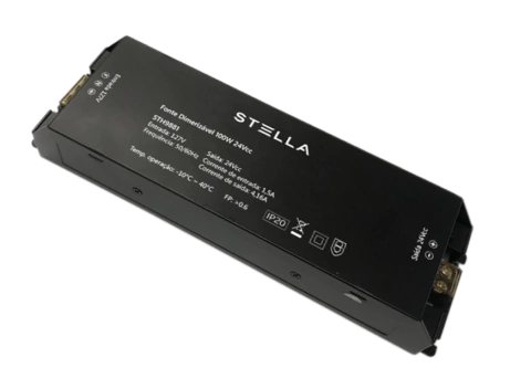 STH9881 - Fonte Dimerizável 100W 24V 110V para LED - Stella