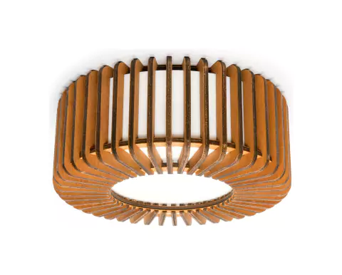 LMC.614.01 - Plafon Jasmin Imbuia 3xE27 - Attimo