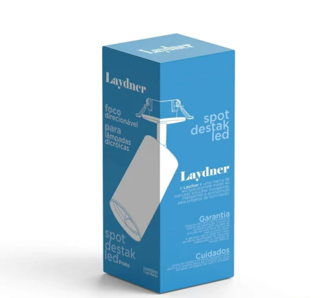 L310-99-00-PT - Spot Destak MR16 Preto - Laydner