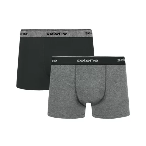 12455 - Cueca Boxer Cotton Infantil com 4 unidades - Selene