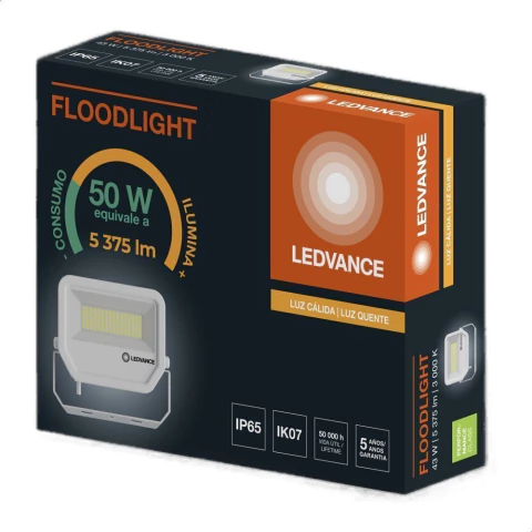 Floodlight PFM 43W 3000K Branco - Ledvance