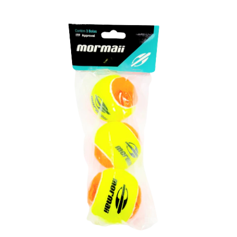 31312308 - Bola Beach Tennis Premium Pack 3 Unid - Mormaii
