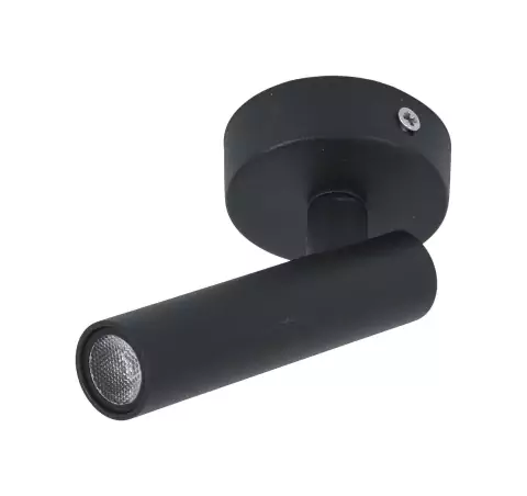 7117 - Spot Leya Sobrepor 2W 3000K Preto - Gaya