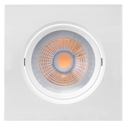 Luminária Downlight Orientável PAR20 7W 3000K - Brilia