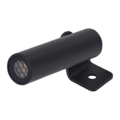 7720 - Spot de Piso Minimal 2W 3000K Preto IP65 - Gaya