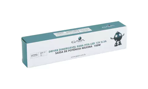 1174 - Dimerizável Driver 100W 12V 8,5A - Gaya