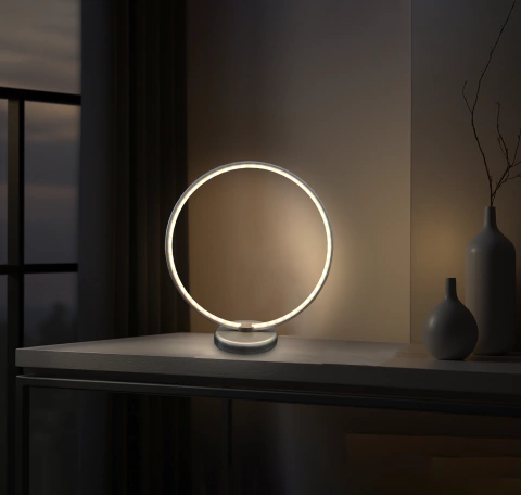 Lámpara de Mesa Circular - comprar online