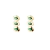 Brinco Mini Ear Cuff Pedrinhas Verdes BR1303