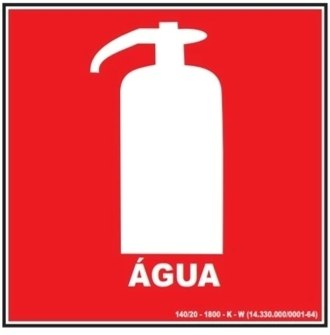 PLACA SINALIZACAO 20X20CM EXTINTORES FOTOLUM -SINALIZANDO - comprar online