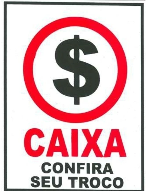 PLACA SINALIZACAO 15X20CM -SINALIZANDO - Ramos Construir