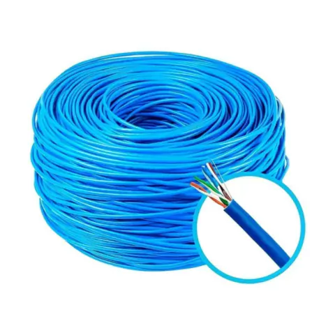CABO REDE/CFTV 4 PARES CAT5E AZUL (MT) -SOLCABOS - comprar online