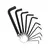JOGO CHAVE HEXAGONAL ALLEN 10PCS 1.5 A 10MM -WESTERN