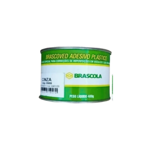 MASSA PLASTICA CINZA 400G -BRASCOLA - comprar online