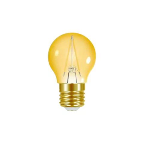 LAMP LED FILAMENTO 3W G45 GLOBO AMBAR VINTAGE E-27 -TASCHIBRA - comprar online