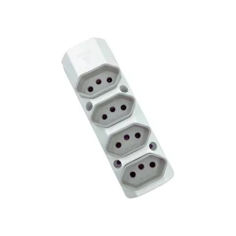 TOMADA EM BARRA C/4 EXTERNA -PERLEX - comprar online