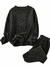 PIJAMA POLAR SOFT TRENZADO + DE REGALO PANTUFLAS PELUCHE Y GORRITO DE LANA - blitzsinfrontera