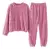 Imagen de PIJAMA POLAR SOFT TRENZADO + DE REGALO PANTUFLAS PELUCHE Y GORRITO DE LANA