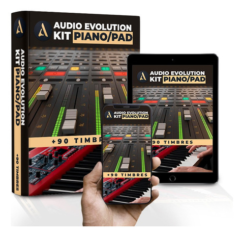 Pack Samples Áudio Evolution - Pianos E Pads (+90 Timbres) - comprar online