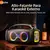 Caixa De Som Bluetooth Portatil Basike 20w Ipx5 Com Rgb Cor Preto 110v/220v - loja online
