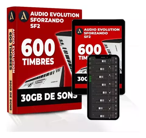 Pack 600 Timbres Samples Áudio Evolution Sforzando Nord Ko