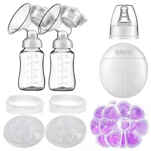 Kit x2 Sacaleche Mave by Gadnic D-112 150ml Extractor Automático Libre BPA