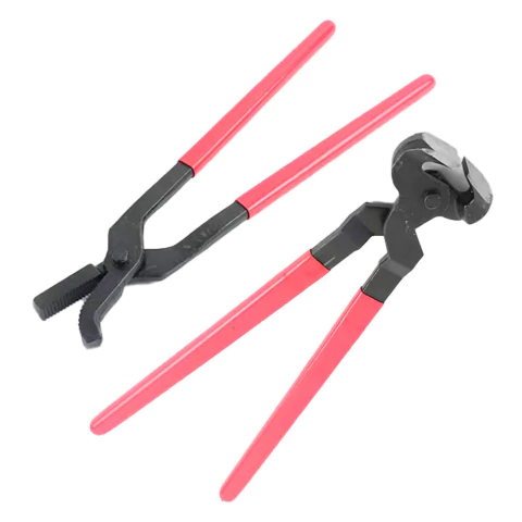 Kit de Herrador Gadnic Herramienta Cortar Pezunas + Pinza Remachar Clavos - comprar online