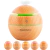 Difusor humidificador aromatizante Gadnic con acabado en diseño madera bamboo y luz led de colores